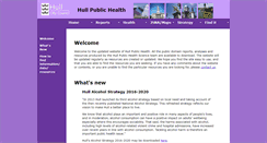 Desktop Screenshot of hullpublichealth.org