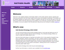 Tablet Screenshot of hullpublichealth.org